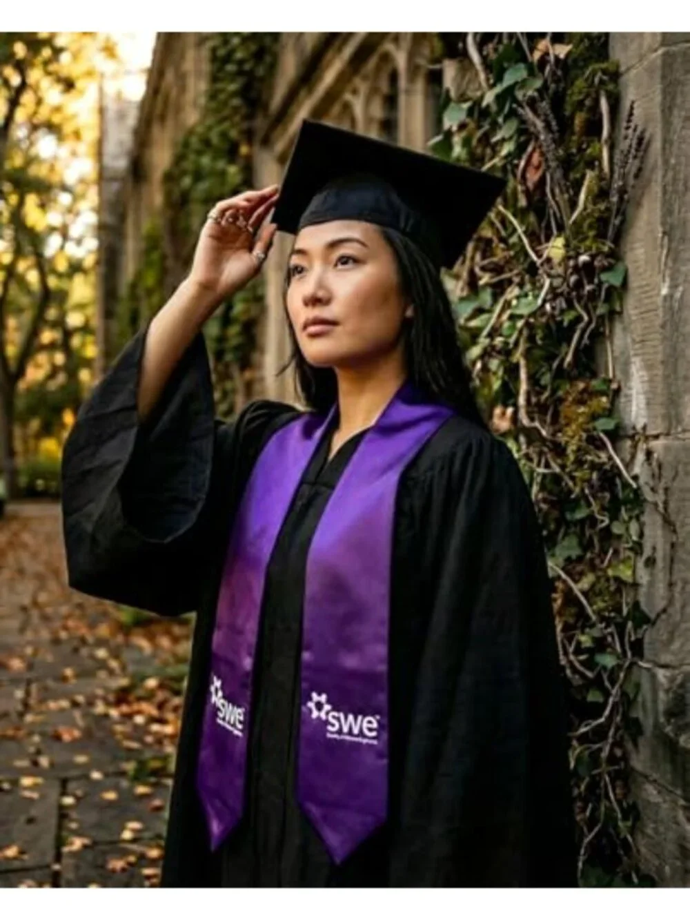 Graduation Stole - Satin Sash for Commencement Ceremony